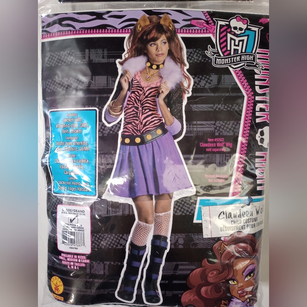 Clawdeen Wolf original costume